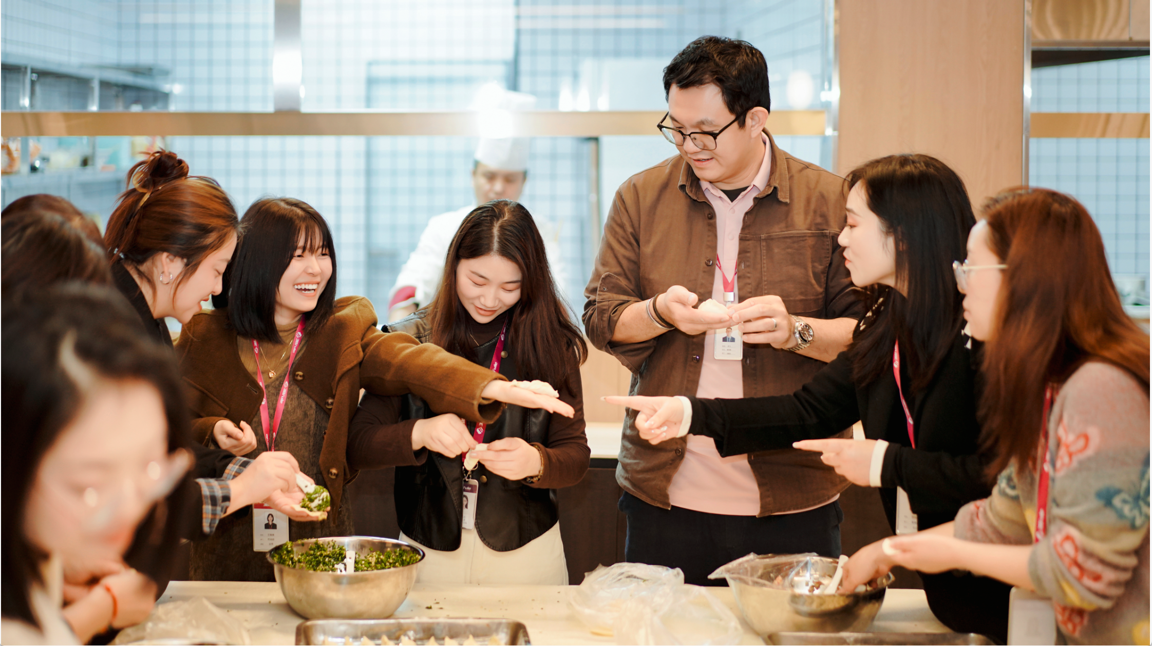 共迎冬始，歲月向暖！三八婦樂(lè)家人們奏響冬日暖心“餃”響曲～